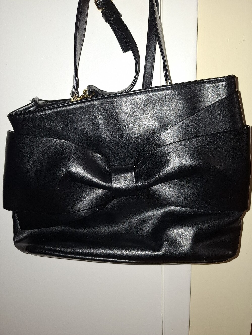 Betsy Johnson Bow Accent Tote